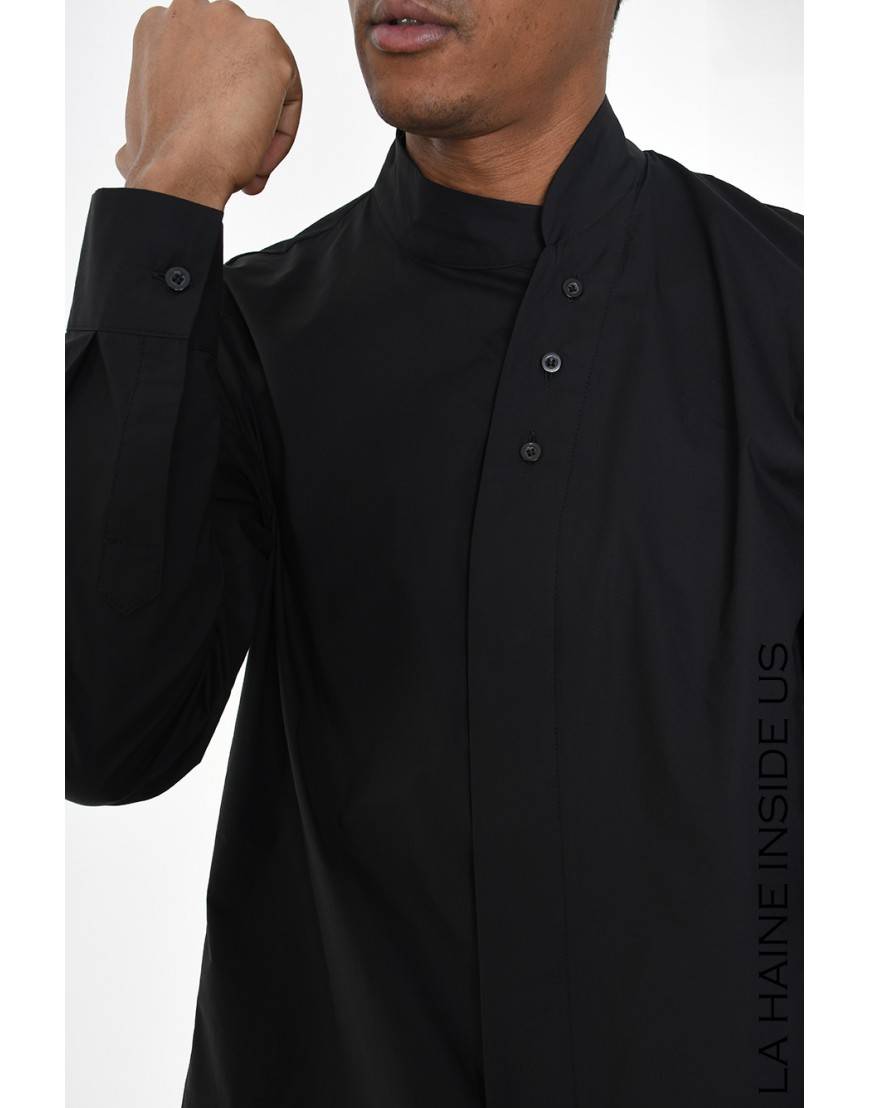 La haine inside us 3R LM226 CAMICIA Nero Nuovo