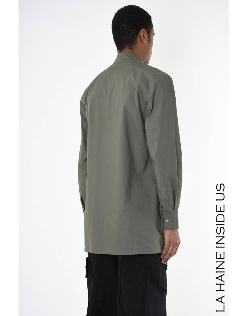 La haine inside us 3R LM226 CAMICIA Verde Qualità