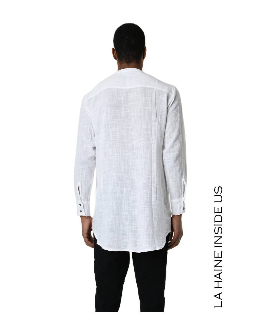 La haine inside us 3V LM113 CAMICIA Bianco Vendita