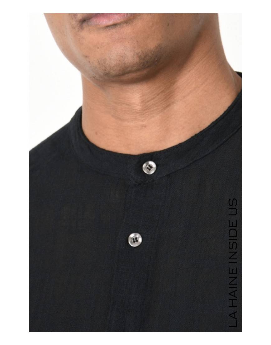 La haine inside us 3V LM113 CAMICIA Nero Promozione