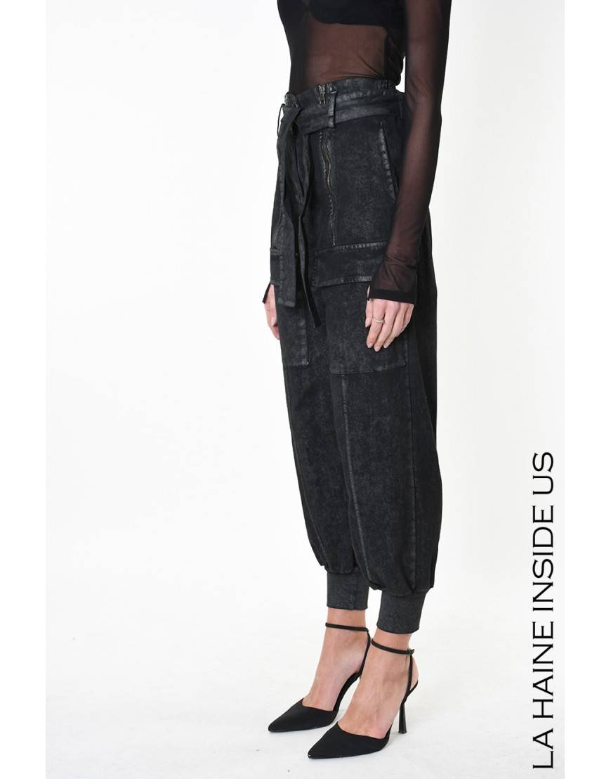La haine inside us 4B LW880 PANTALONE UNISEX D Nero Acquista Ora