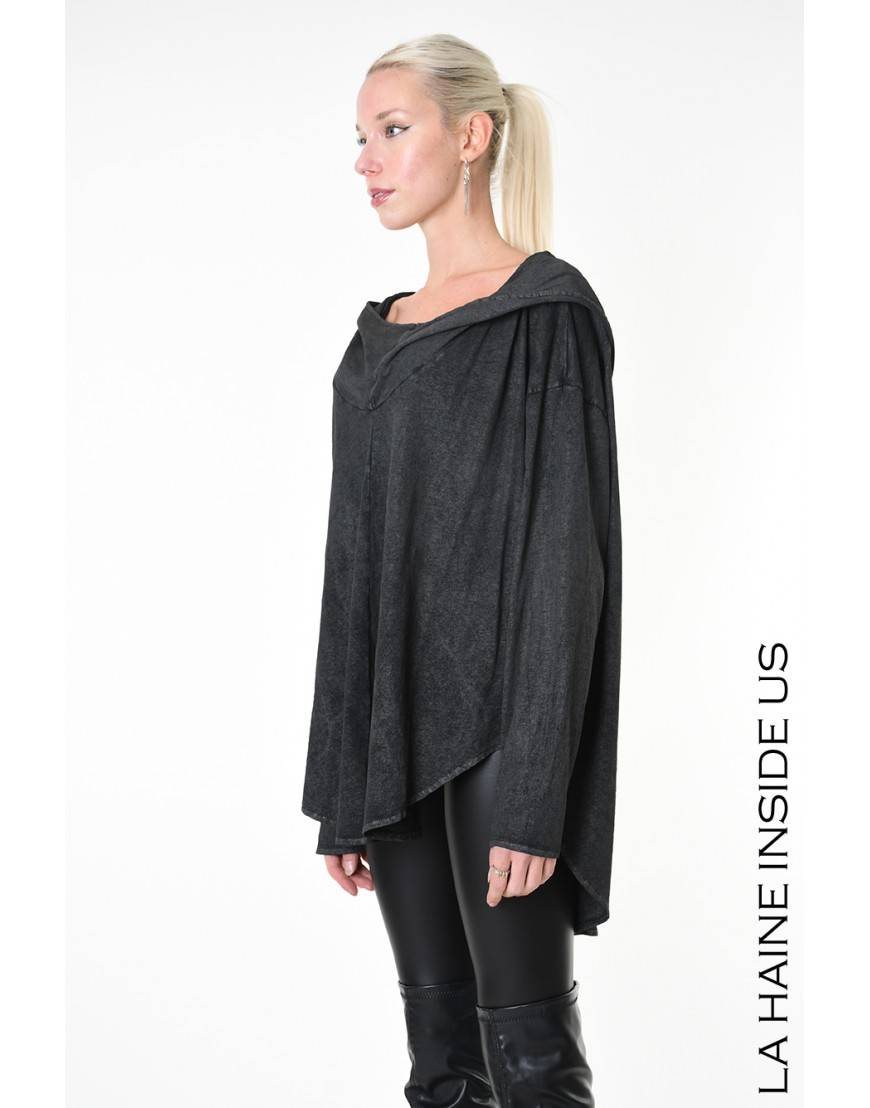 La haine inside us 4B LW882 MAGLIA Nero Promozione Limitata