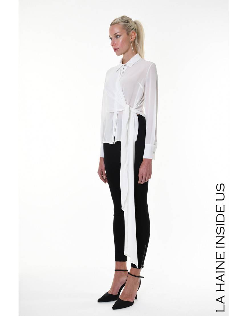 La haine inside us 4B LW927 CAMICIA Bianco Shopping Online