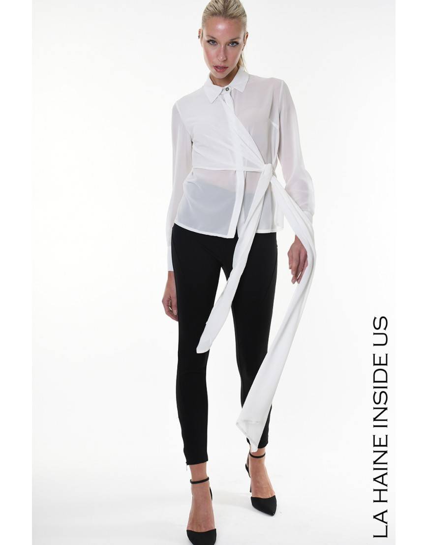 La haine inside us 4B LW927 CAMICIA Bianco Shopping Online
