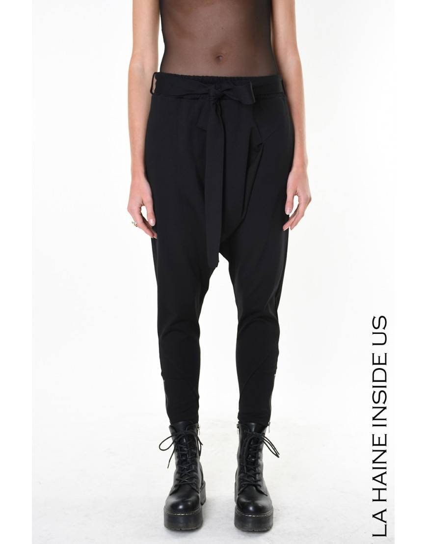 La haine inside us 4B LW931 PANTALONE Nero