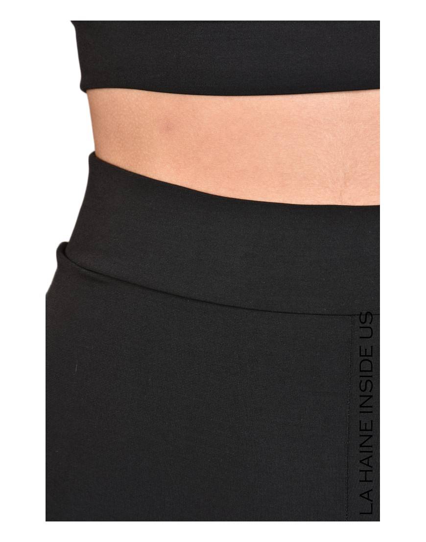 La haine inside us 4J LETTY LEGGINGS Nero Presa