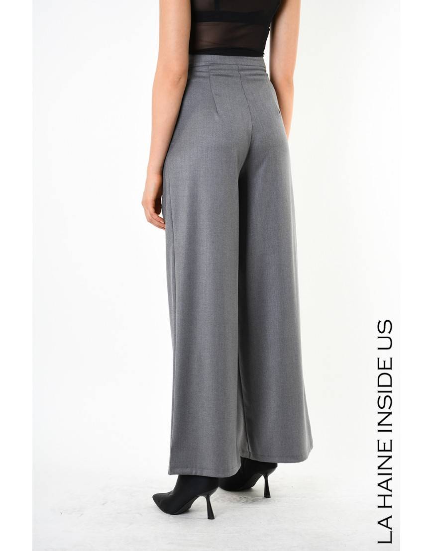La haine inside us 4B LW829 PANTALONE Grigio Vendita Calda