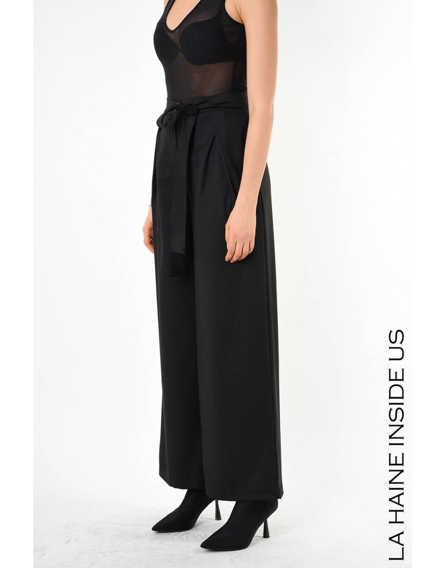 La haine inside us 4B LW829 PANTALONE Nero Vendita Economica