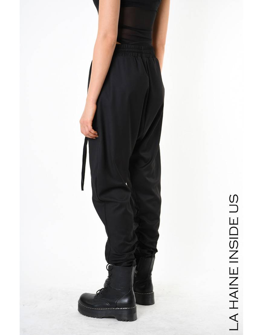 La haine inside us 4B LW836 PANTALONE Nero Negozio