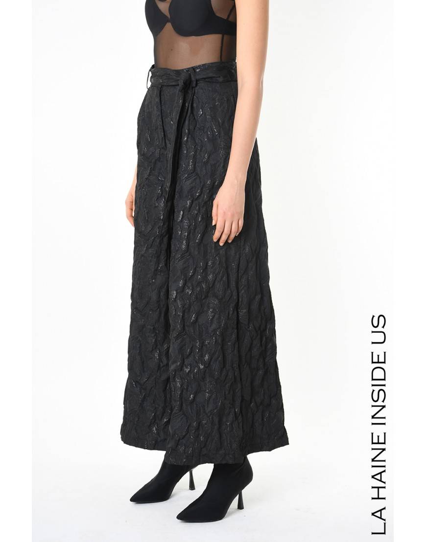 La haine inside us 4B LW850 PANTALONE Nero Moda