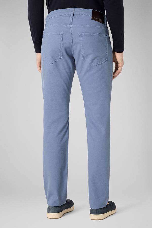 Lab. Pal Zileri Pantalone 5 tasche in cotone stretch tinto in capo Economico