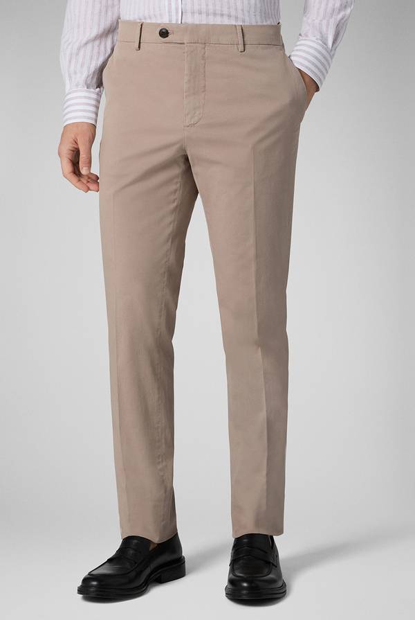 Lab. Pal Zileri Chino in cotone stretch In Vendita