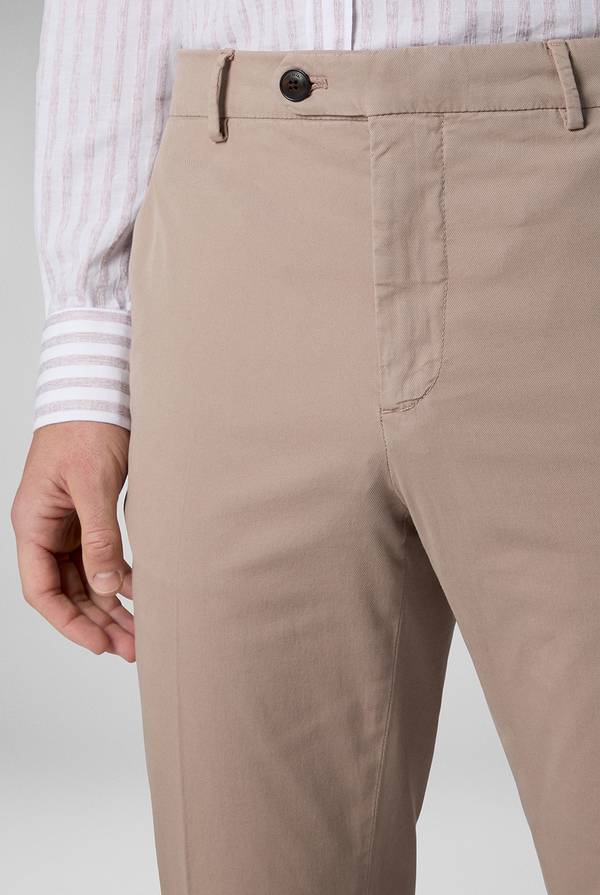 Lab. Pal Zileri Chino in cotone stretch In Vendita