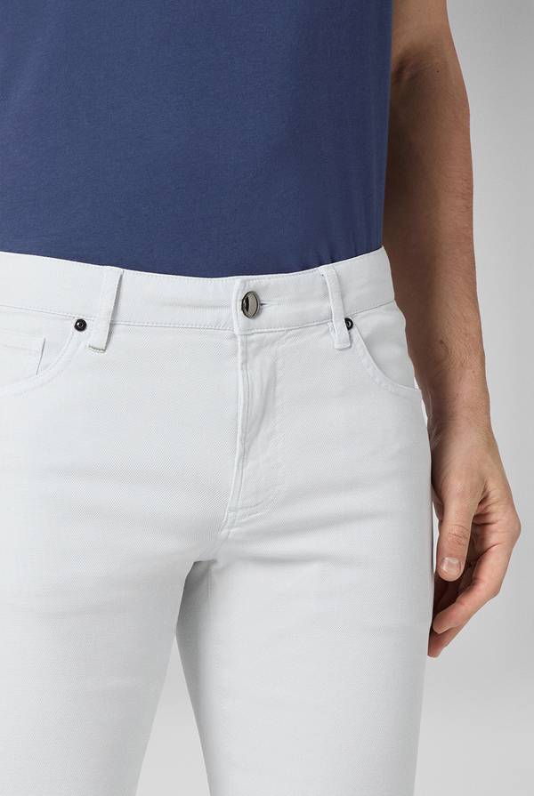 Lab. Pal Zileri Pantalone 5 tasche in cotone stretch tinto in capo In Saldo