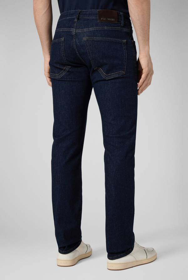 Lab. Pal Zileri Denim 5 tasche lavaggio scuro Nuova