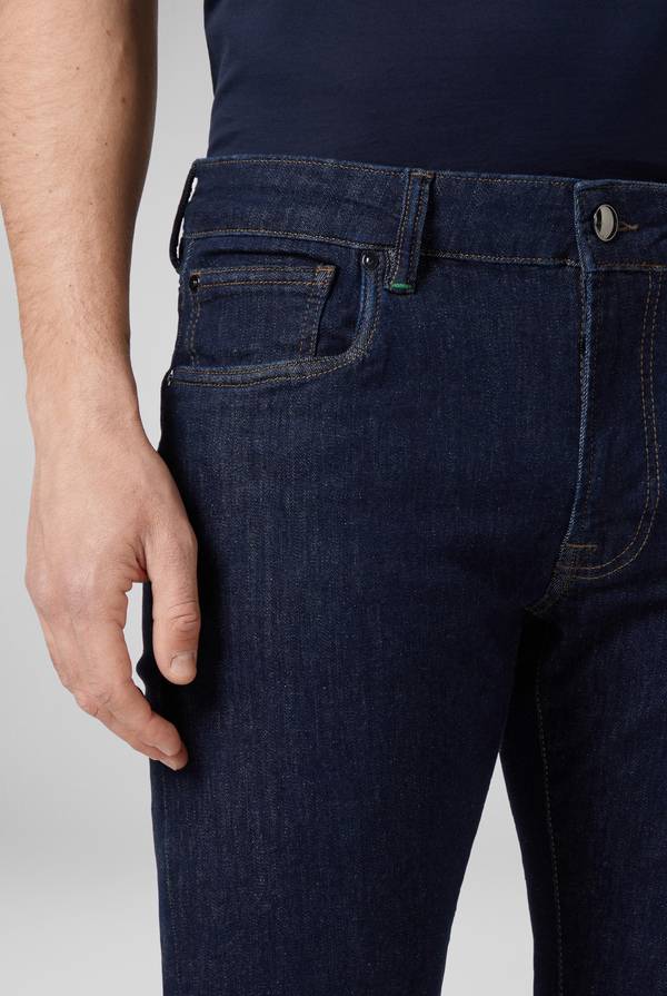 Lab. Pal Zileri Denim 5 tasche lavaggio scuro Nuova