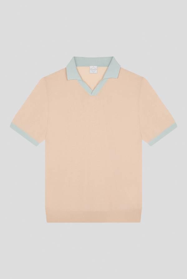 Lab. Pal Zileri Polo a maniche corte con scollo a V