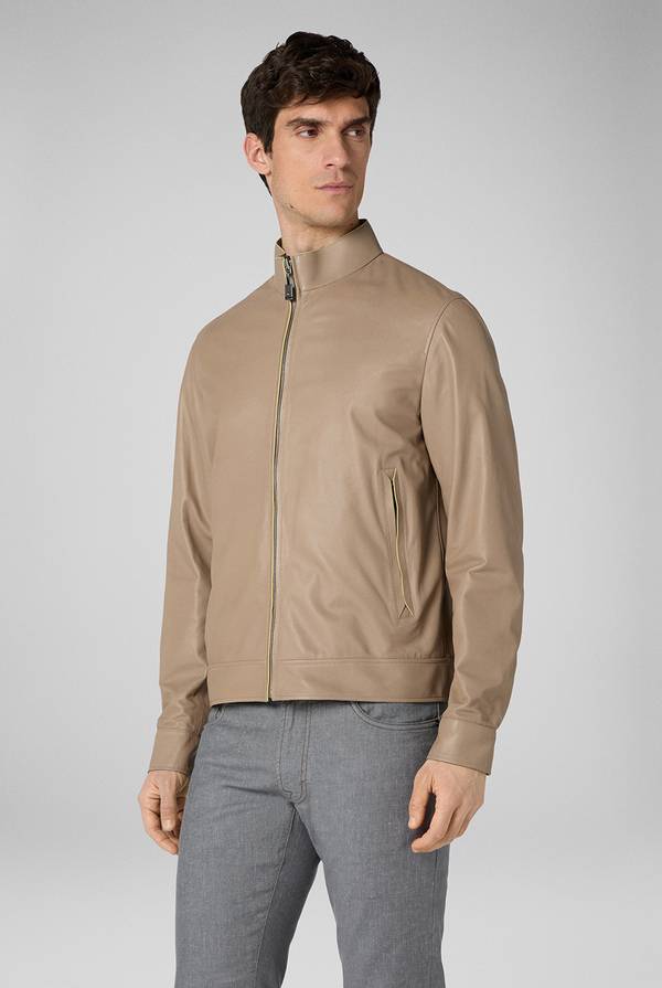 Lab. Pal Zileri Biker reversibile in nappa e nylon Prezzo Ridotto