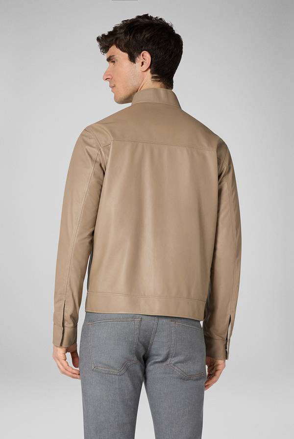 Lab. Pal Zileri Biker reversibile in nappa e nylon Prezzo Ridotto
