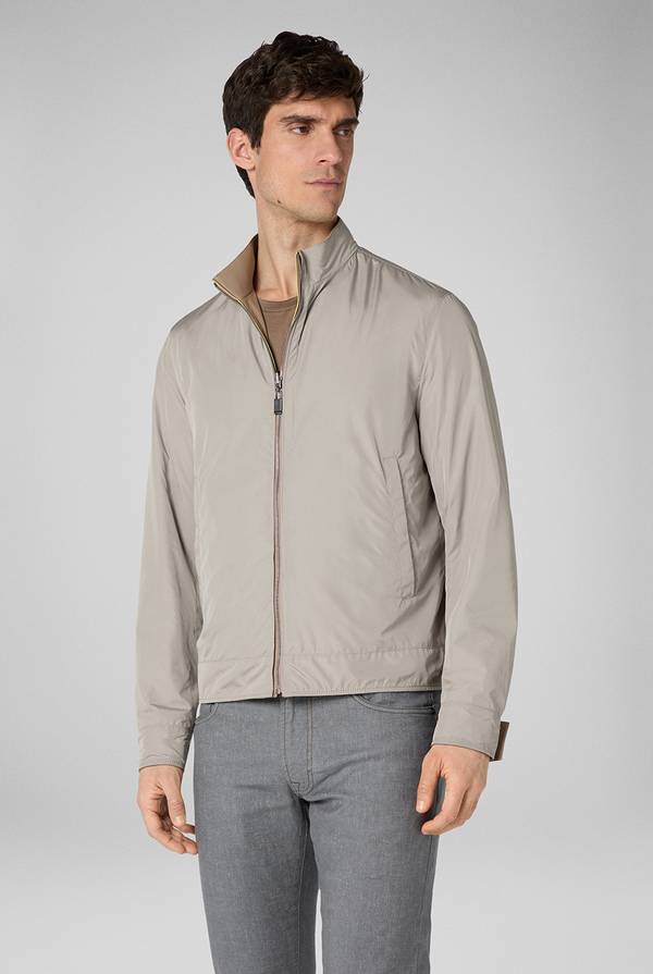 Lab. Pal Zileri Biker reversibile in nappa e nylon Prezzo Ridotto
