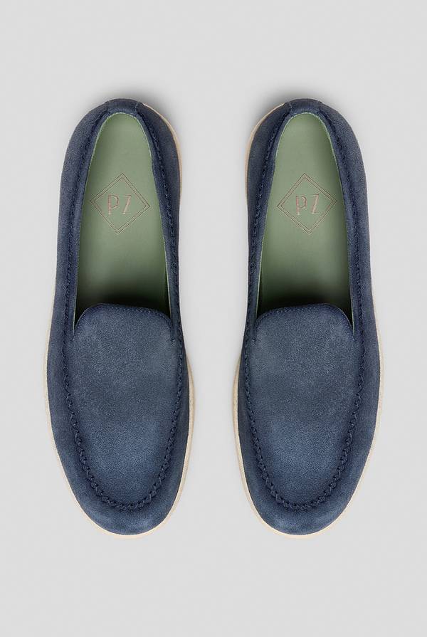 Lab. Pal Zileri Mocassino con suola in gomma Moda