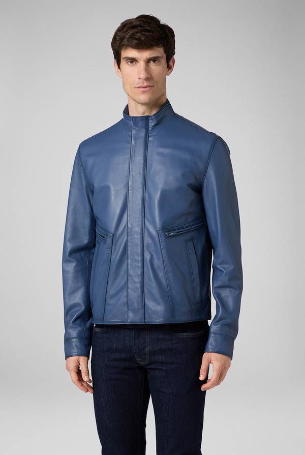 Lab. Pal Zileri Biker in nappa color anice 2025