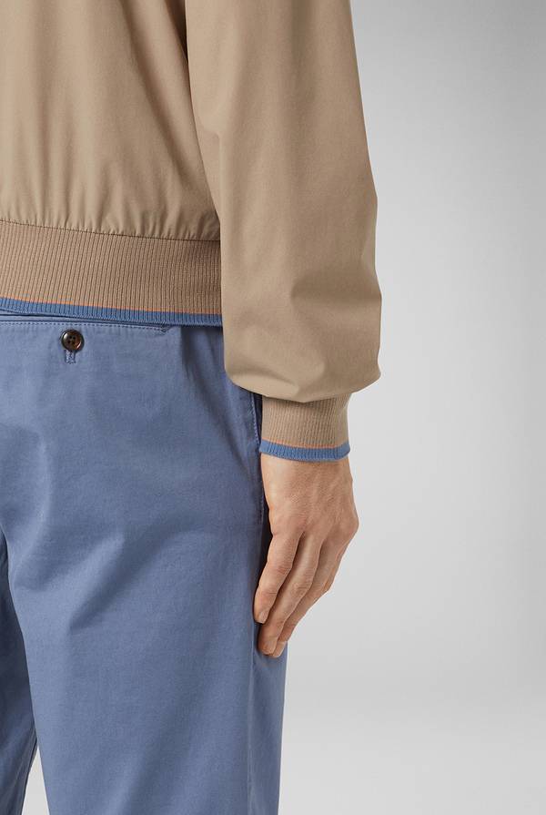 Lab. Pal Zileri Bomber in soft shell color tortora Spedizione Gratuita
