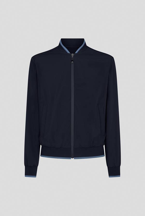 Lab. Pal Zileri Bomber in soft shell color tortora Qualità Garantita