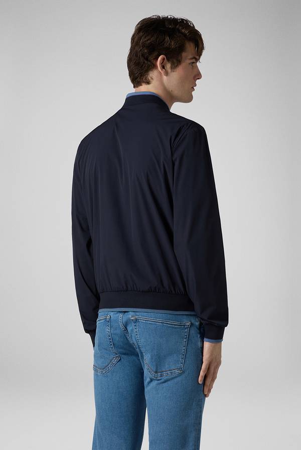 Lab. Pal Zileri Bomber in soft shell color tortora Qualità Garantita