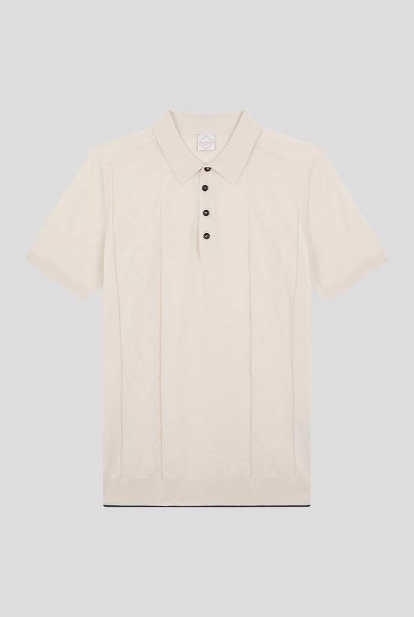 Lab. Pal Zileri Polo in maglia con calati