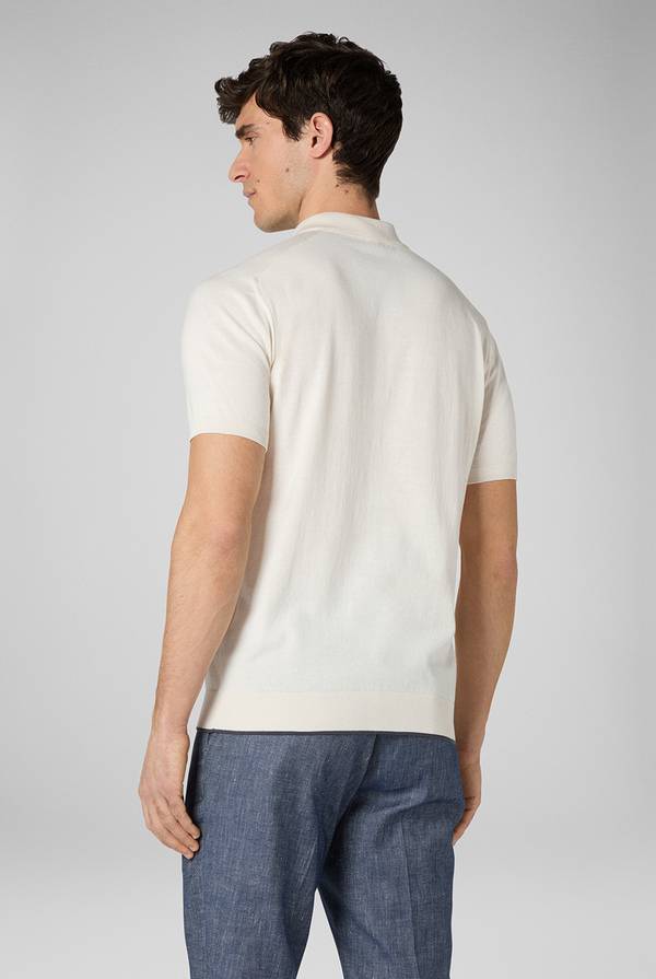 Lab. Pal Zileri Polo in maglia con calati Spedizione gratuita