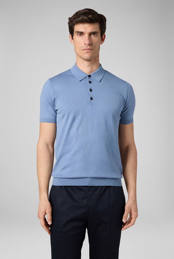 Lab. Pal Zileri Polo in puro cotone a maniche corte Outlet
