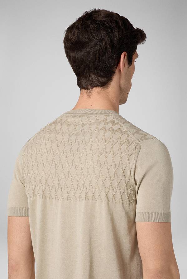 Lab. Pal Zileri Tshirt con lavorazione 3D Vendita Economica
