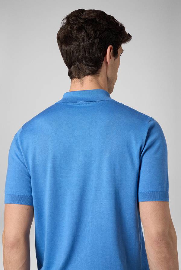Lab. Pal Zileri Polo in maglia di lana e seta Vendite Flash