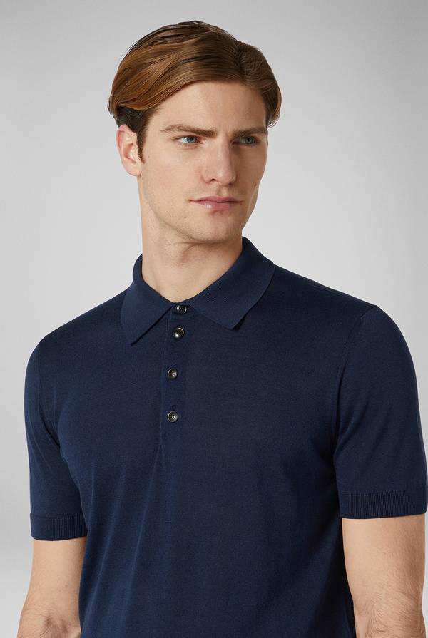 Lab. Pal Zileri Polo in maglia di seta e cotone In Saldo