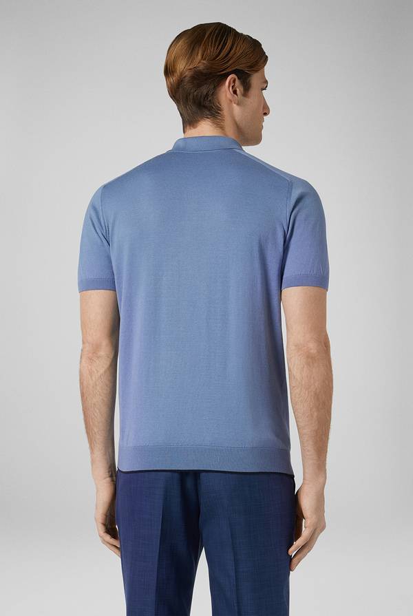 Lab. Pal Zileri Polo in maglia con calati 2025