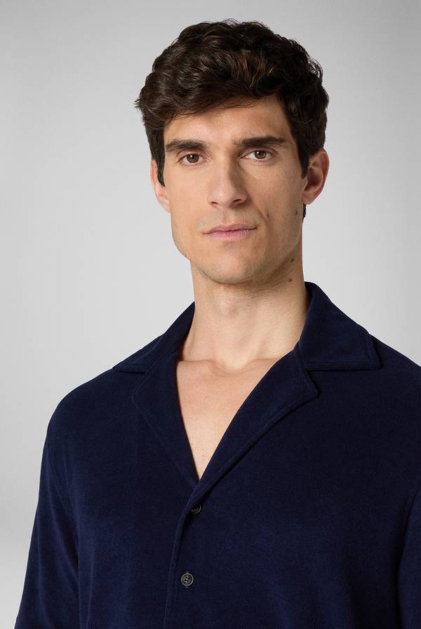 Lab. Pal Zileri Camicia bowling in jersey Pezzi Unici