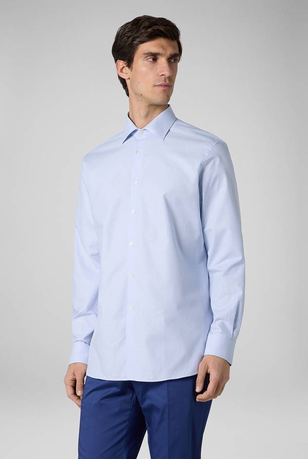 Lab. Pal Zileri Camicia in puro cotone jacquard Negozi Online