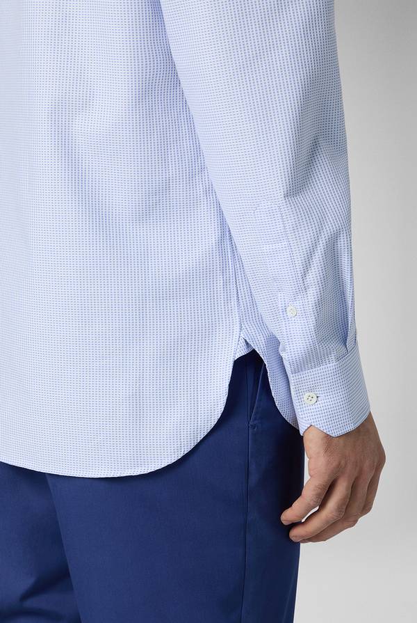 Lab. Pal Zileri Camicia in puro cotone jacquard Negozi Online