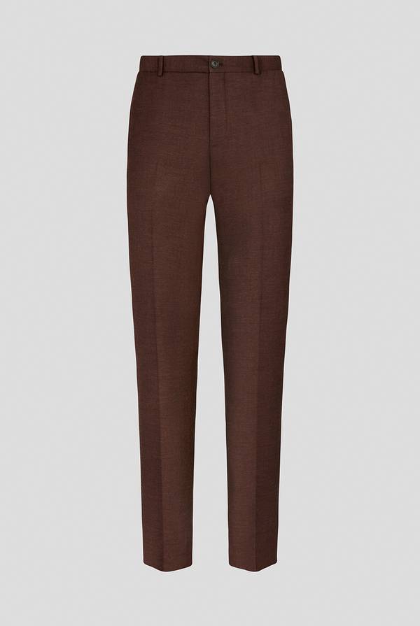 Lab. Pal Zileri Pantalone classico in lana e bamboo Qualità Garantita