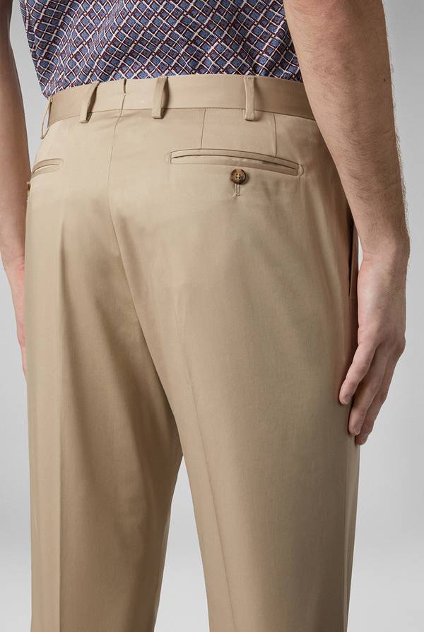 Lab. Pal Zileri Pantalone in cotone stretch Consegna Veloce
