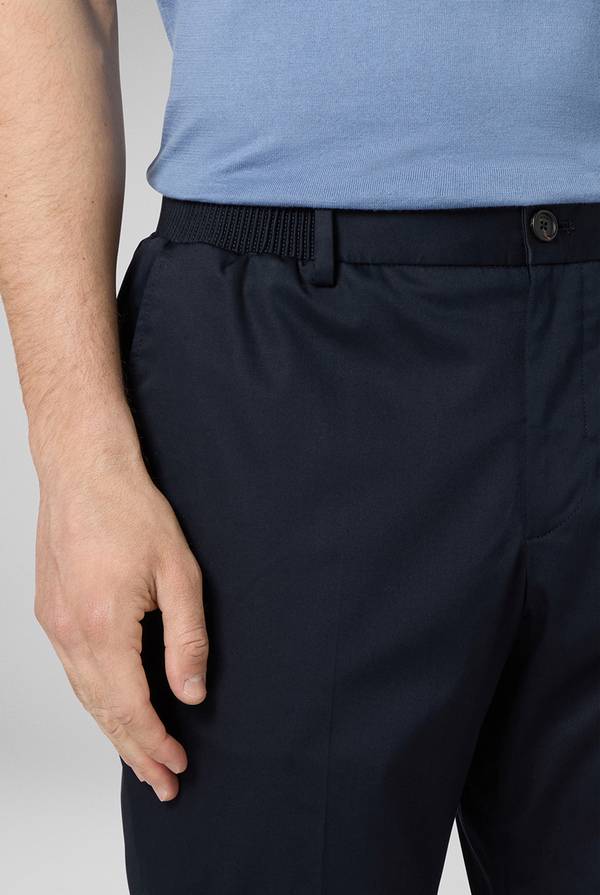 Lab. Pal Zileri Pantalone in cotone e tencel stretch Fino Al -60%