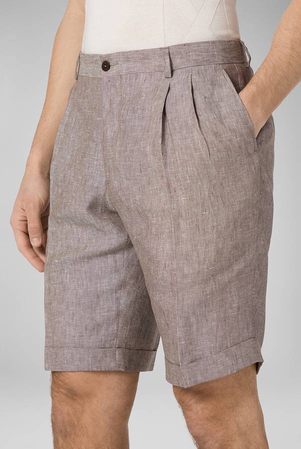Lab. Pal Zileri Bermuda in lino Outlet