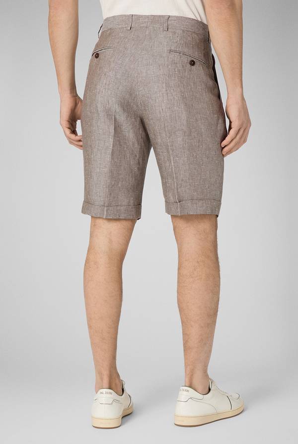 Lab. Pal Zileri Bermuda in lino Outlet