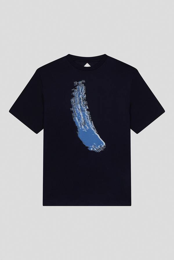Lab. Pal Zileri Tshirt con lavorazione jacquard Vendite Flash