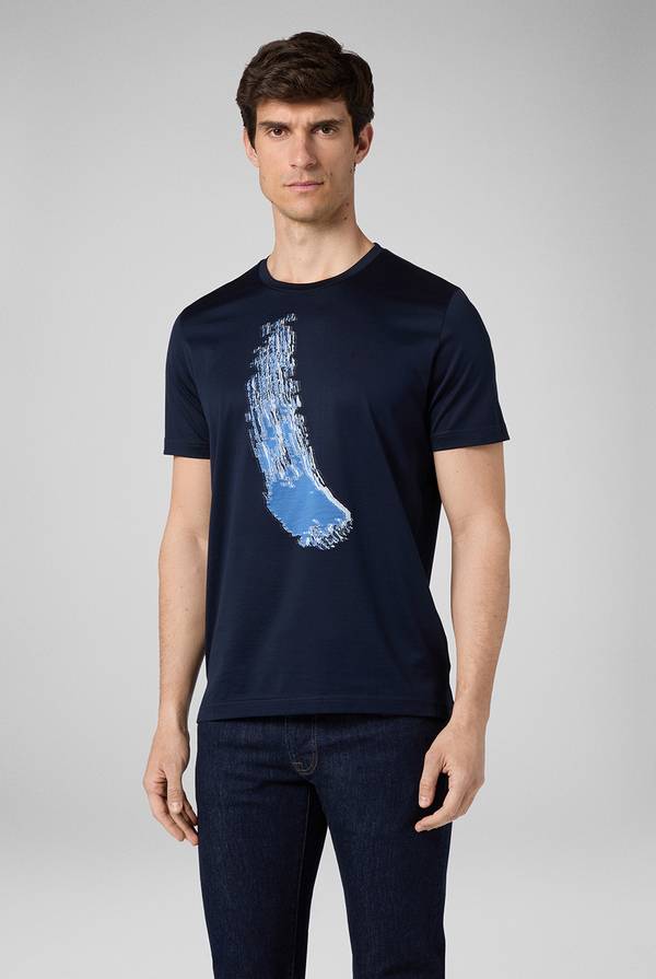 Lab. Pal Zileri Tshirt con lavorazione jacquard Vendite Flash
