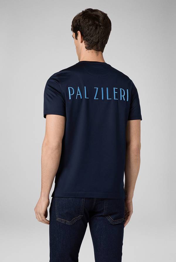 Lab. Pal Zileri Tshirt con lavorazione jacquard Vendite Flash