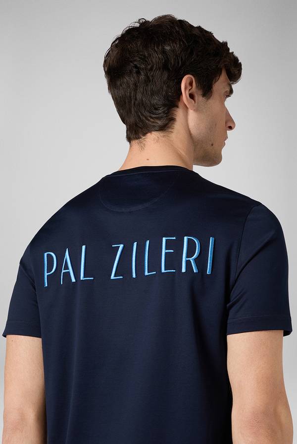 Lab. Pal Zileri Tshirt con lavorazione jacquard Vendite Flash