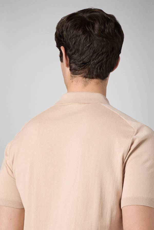 Lab. Pal Zileri Polo in maglia con calati Nuova