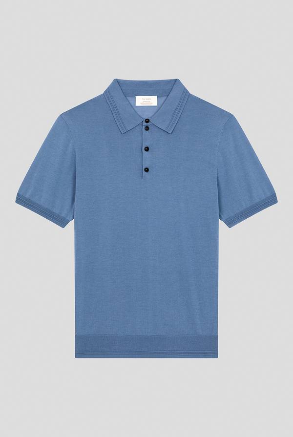 Lab. Pal Zileri Polo in cotone e tencel Italia